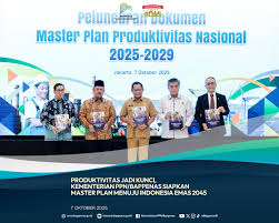 Master Plan Produktivitas Nasional 2025-2029: Tantangan, Strategi & Peluang Produktivitas Indonesia ke Depan