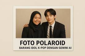 Fenomena Foto Polaroid Bareng Idol K-Pop dengan Gemini AI: Tren Viral & Implikasi Digital 2025